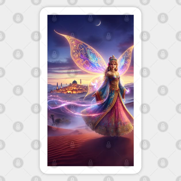 Moroccan Fairy Sticker by HolidayBug